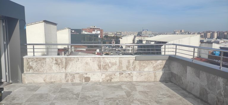 İkitelli – Parapet Üstü Paslanmaz Küpeşte