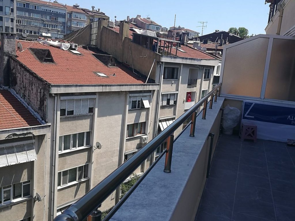 Parapet Üstü Alüminyum Küpeşte